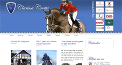 Desktop Screenshot of clarissacrotta.com